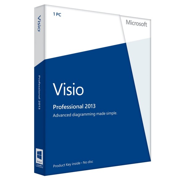 Microsoft Visio 2013 Professional | para Windows