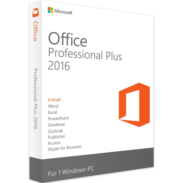 Microsoft Office 2016 Professional Plus | para Windows