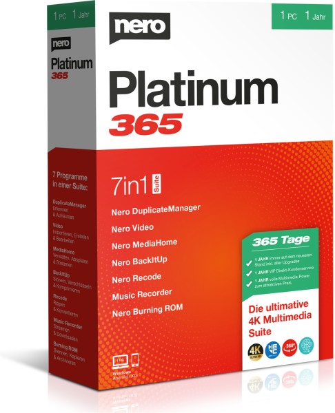 Nero Platinum 365 | para Windows