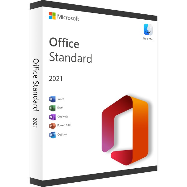 Microsoft Office 2021 Standard | para Mac 1 - 5 dispositivos