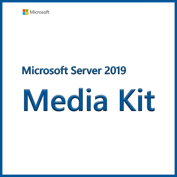 Kit de medios de Microsoft Server 2019 Standard