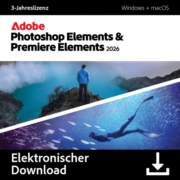 Adobe Photoshop & Premiere Elements 2022 | para Windows / Mac