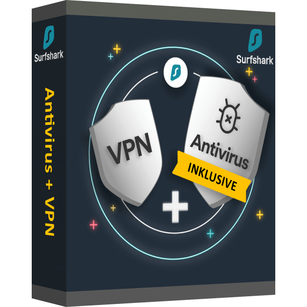 Surfshark Antivirus + VPN | Multi Dispositivo