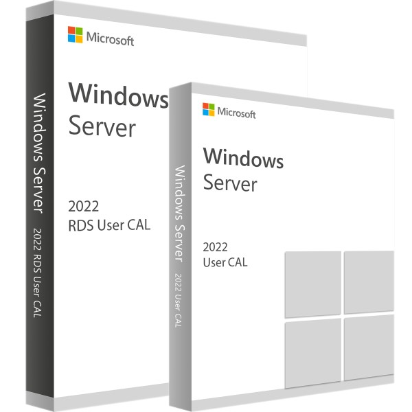 Microsoft RDS 2022 User CAL + Licencia de acceso de usuario